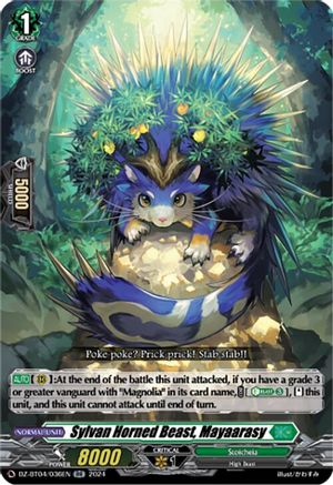 Sylvan Horned Beast, Mayaarasy - DZ-BT04/036EN - Double Rare