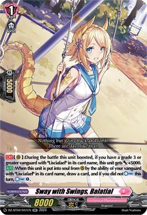 Sway with Swings, Balatial - DZ-BT04/041EN - Double Rare