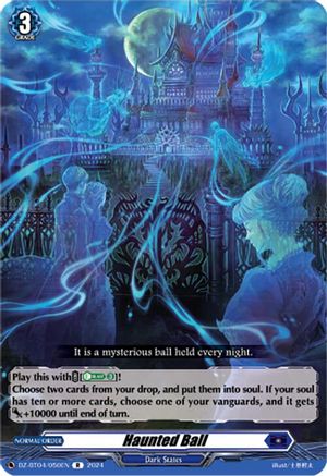 Haunted Ball - DZ-BT04/050EN - Rare