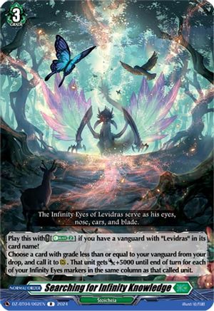 Searching for Infinity Knowledge - DZ-BT04/062EN - Rare