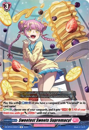 Sweetest Sweets Supremacy! - DZ-BT04/066EN - Rare