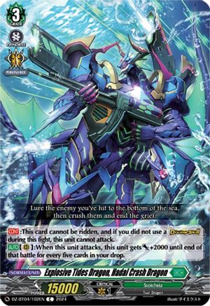 Explosive Tides Dragon, Hadal Crash Dragon - DZ-BT04/102EN - Common