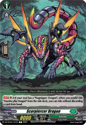 Scorpiercer Dragon - DZ-BT04/107EN - Common