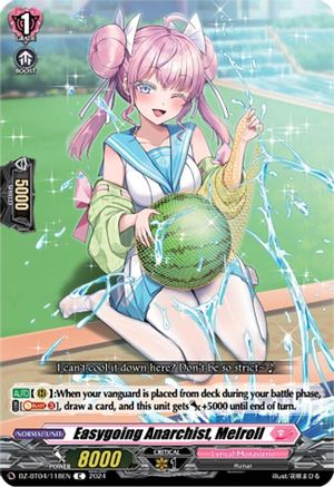 Easygoing Anarchist, Melroll - DZ-BT04/118EN - Common