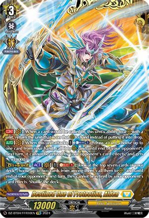 Destined One of Protection, Alden (FFR) - DZ-BT04/FFR10EN - Double Frame Rare