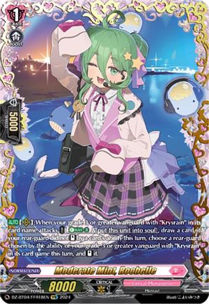 Moderate Mint, Rochelle (FFR) - DZ-BT04/FFR18EN - Double Frame Rare