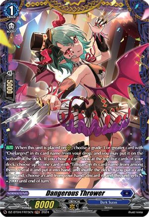 Dangerous Thrower (FR) - DZ-BT04/FR15EN - Frame Rare
