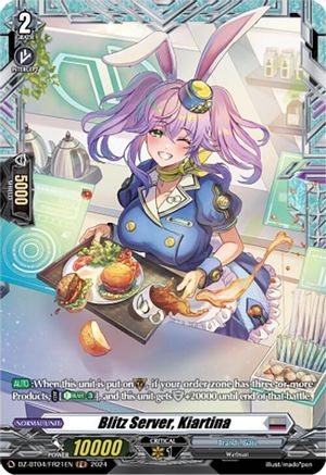 Blitz Server, Kiartina (FR) - DZ-BT04/FR21EN - Frame Rare
