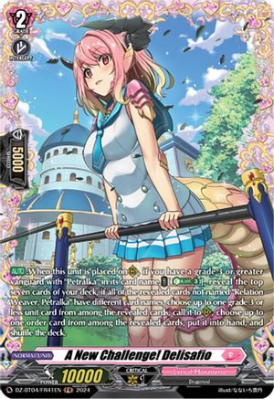 A New Challenge! Delisafio (FR) - DZ-BT04/FR41EN - Frame Rare