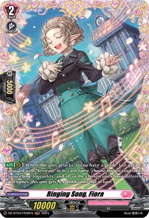 Ringing Song, Fiora (FR) - DZ-BT04/FR46EN - Frame Rare