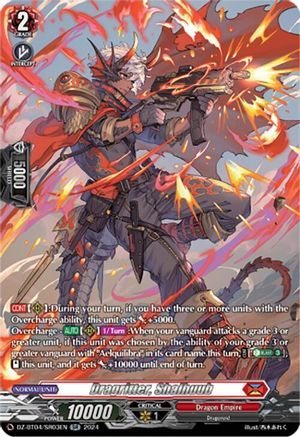 Dragritter, Shalhuub (SR) - DZ-BT04/SR03EN - Silver Rare