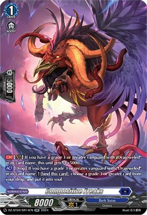Compositive Freaks (SR) - DZ-BT04/SR14EN - Silver Rare