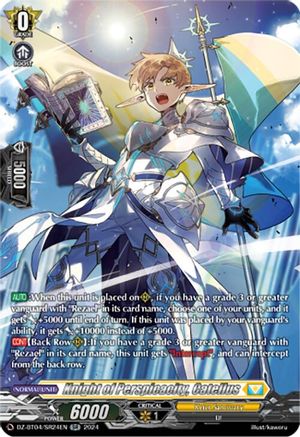 Knight of Perspicacity, Catellus (SR) - DZ-BT04/SR24EN - Silver Rare