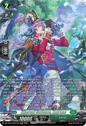 Ethereal Cadence, Lagrace (SR) - DZ-BT04/SR31EN - Silver Rare