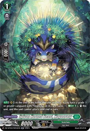 Sylvan Horned Beast, Mayaarasy (SR) - DZ-BT04/SR33EN - Silver Rare