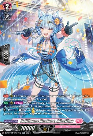 Brilliance Restage, Albellina (SR) - DZ-BT04/SR37EN - Silver Rare