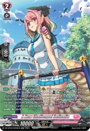 A New Challenge! Delisafio (SR) - DZ-BT04/SR39EN - Silver Rare