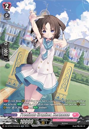 Precious Grapher, Bernasse (SR) - DZ-BT04/SR40EN - Silver Rare