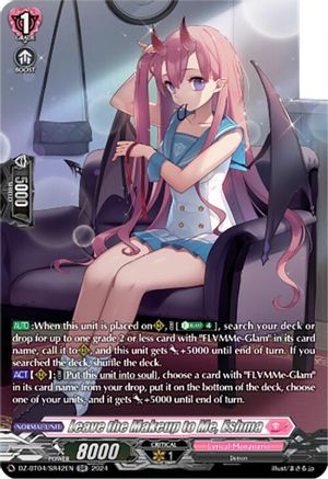 Leave the Makeup to Me, Eshma (SR) - DZ-BT04/SR42EN - Silver Rare