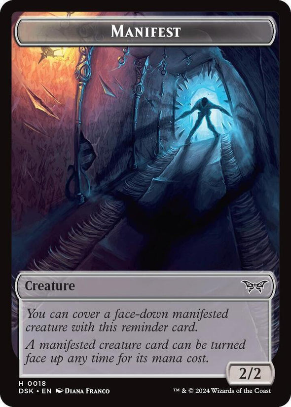 Kaito, Bane of Nightmares Emblem // Manifest Token (TDSK)
