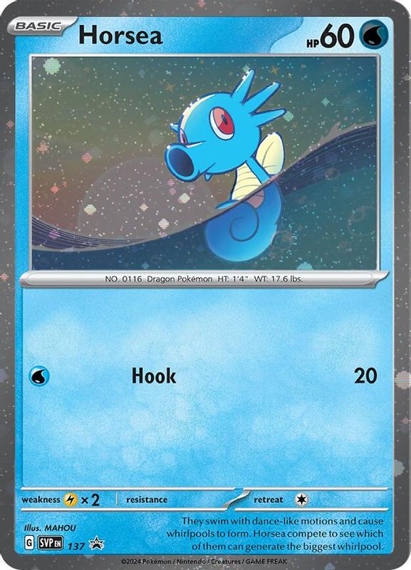 Horsea - SVP137 - Promo (Cosmos Holo)