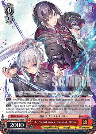 The Sword Roses, Nanao & Oliver - Gnm/WS02-TE24TD - Trial Deck