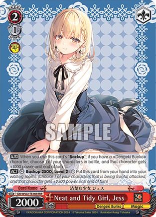 Neat and Tidy Girl, Jess (RRR) - Gbl/WS02-TE26RRRR - Triple Rare