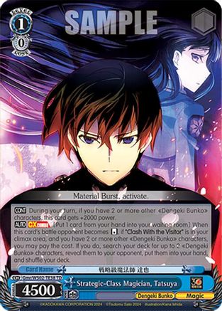Strategic-Class Magician, Tatsuya - Gmr/WS02-TE38TD - Trial Deck