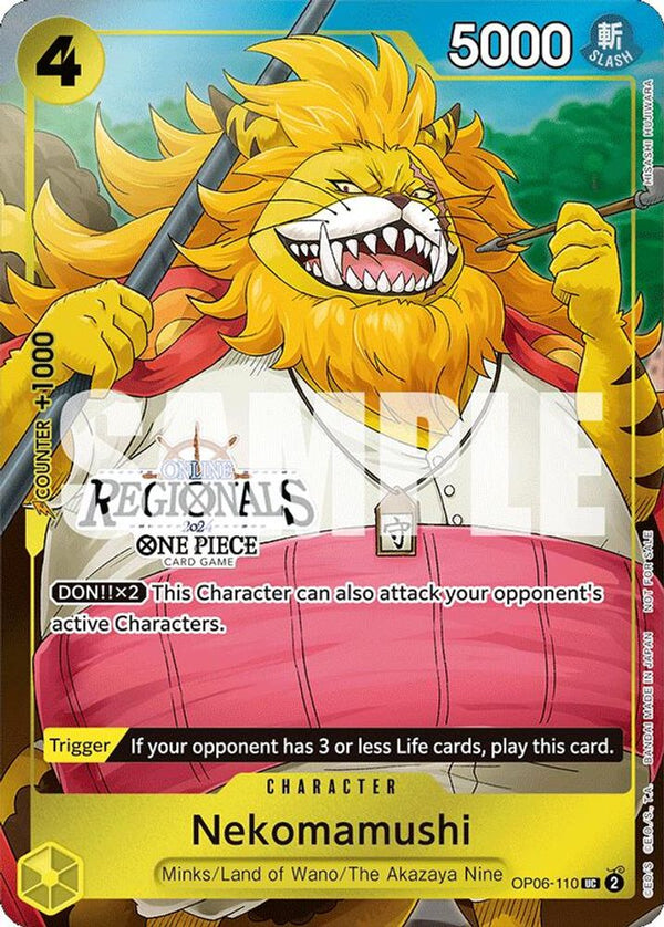 Nekomamushi (Online Regional 2024 Vol. 3) - OP06-110 - Uncommon