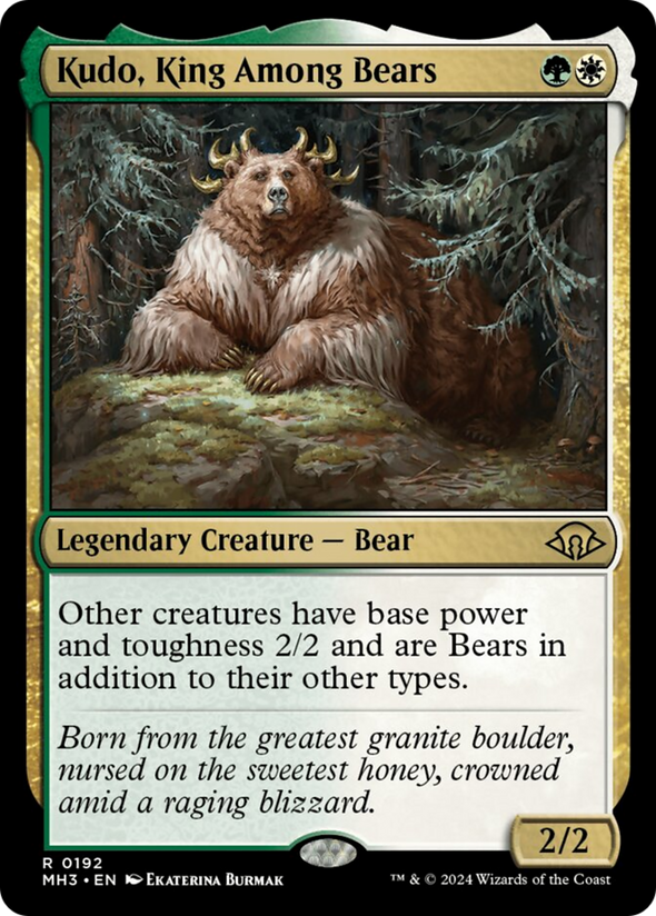 Kudo, King Among Bears (MH3)