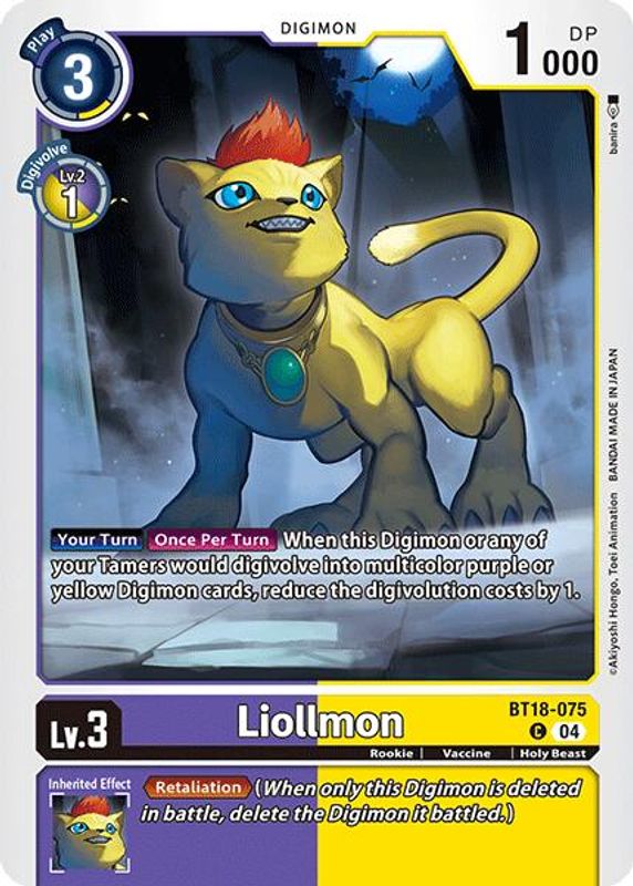 Liollmon - BT18-075 - Common