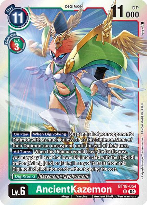 AncientKazemon - BT18-054 - Rare