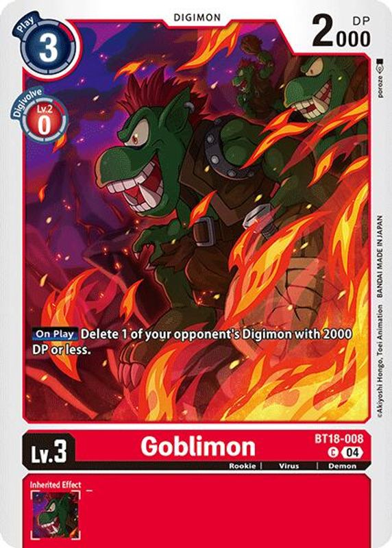 Goblimon - BT18-008 - Common