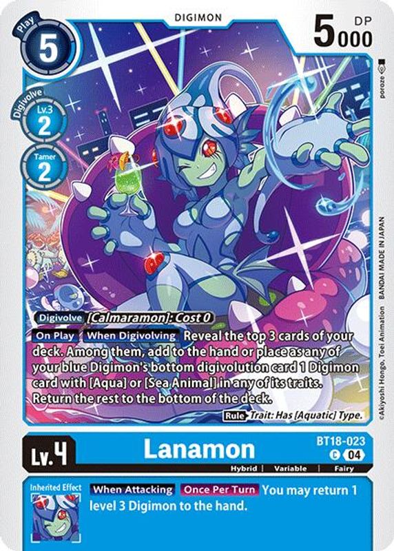 Lanamon - BT18-023 - Common