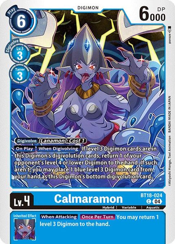 Calmaramon - BT18-024 - Common