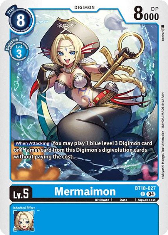 Mermaimon - BT18-027 - Common