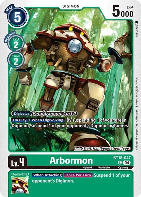Arbormon - BT18-047 - Common