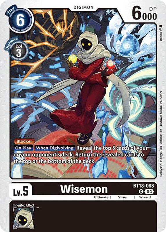 Wisemon - BT18-068 - Common