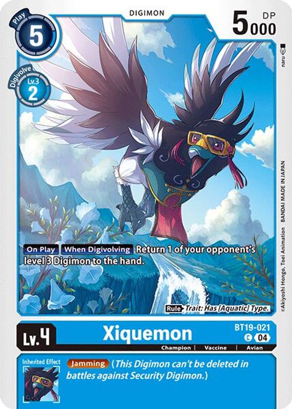 Xiquemon - BT19-021 - Common