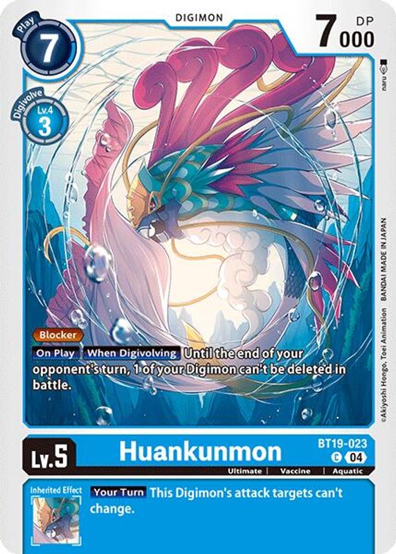 Huankunmon - BT19-023 - Common