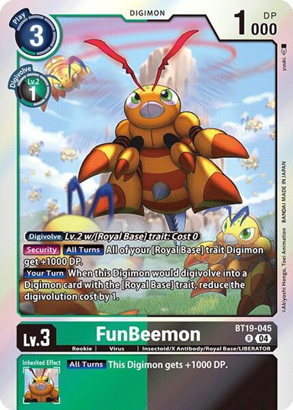 FunBeemon - BT19-045 - BT19-045 - Rare