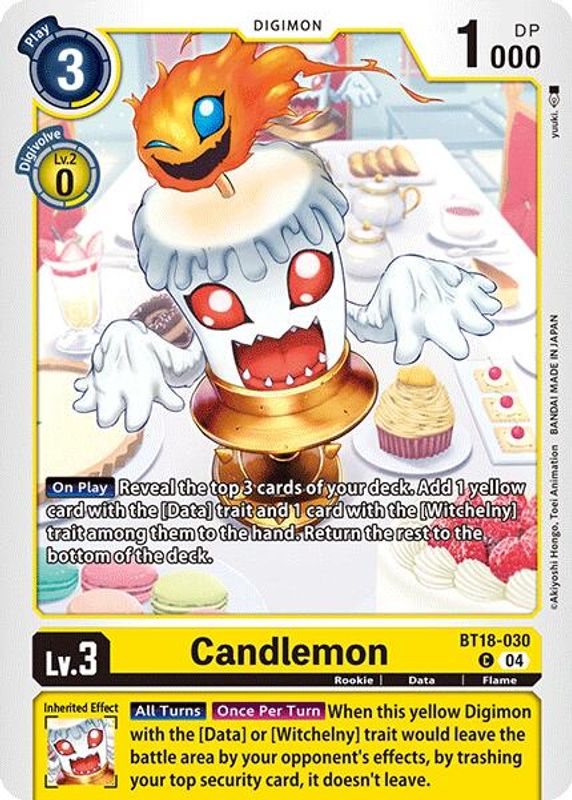 Candlemon - BT18-030 - Common