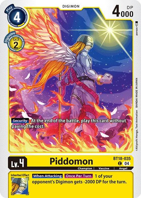 Piddomon - BT18-035 - Common