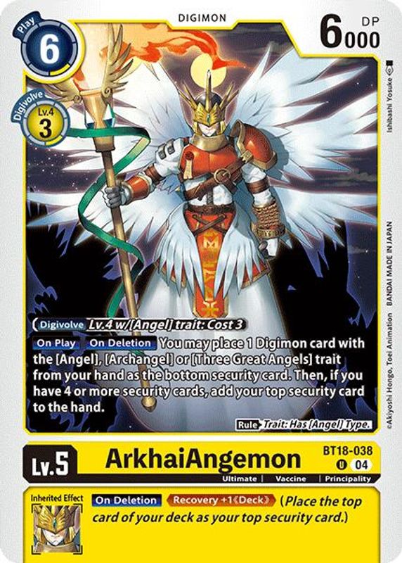 ArkhaiAngemon - BT18-038 - Uncommon