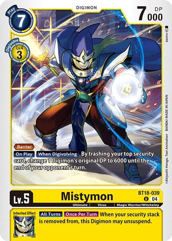 Mistymon - BT18-039 - Uncommon