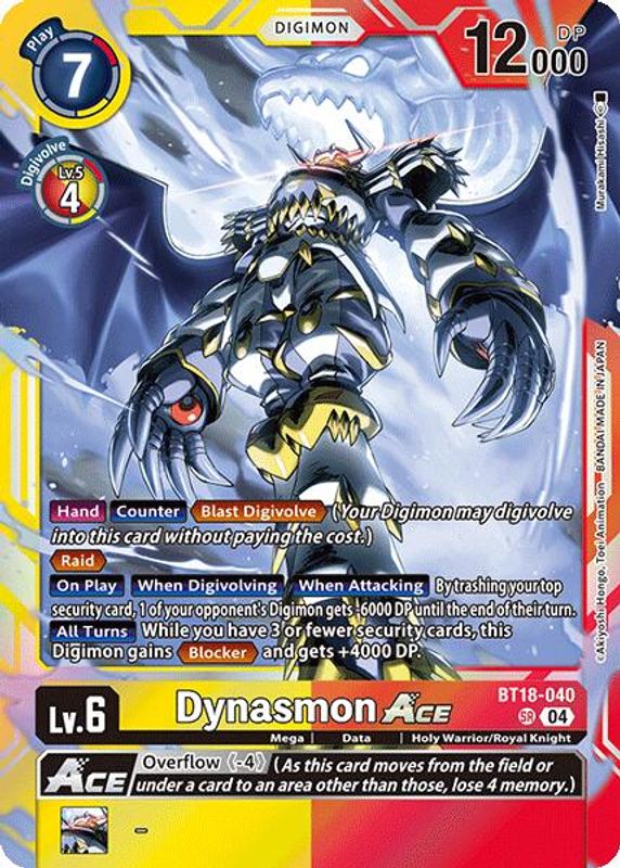 Dynasmon ACE - BT18-040 - Super Rare