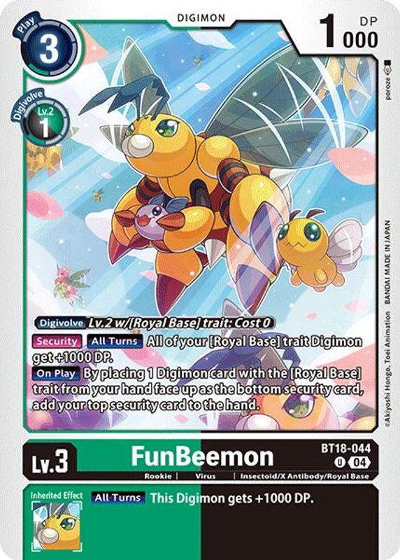 FunBeemon - BT18-044 - BT18-044 - Uncommon