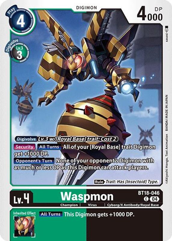 Waspmon - BT18-046 - Common