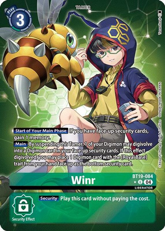 Winr (Alternate Art) - BT19-084 - Uncommon
