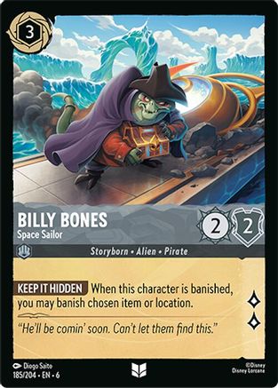 Billy Bones (Space Sailor) - 185/204 - Uncommon